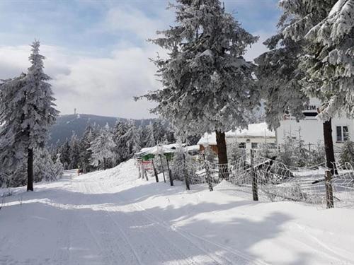 Fichtelberghuette Otel Oberwiesenthal Dış mekan fotoğraf